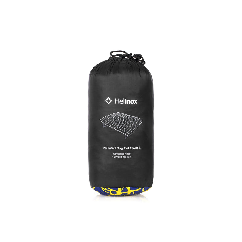 Dog Cot Large / Black + Flowline