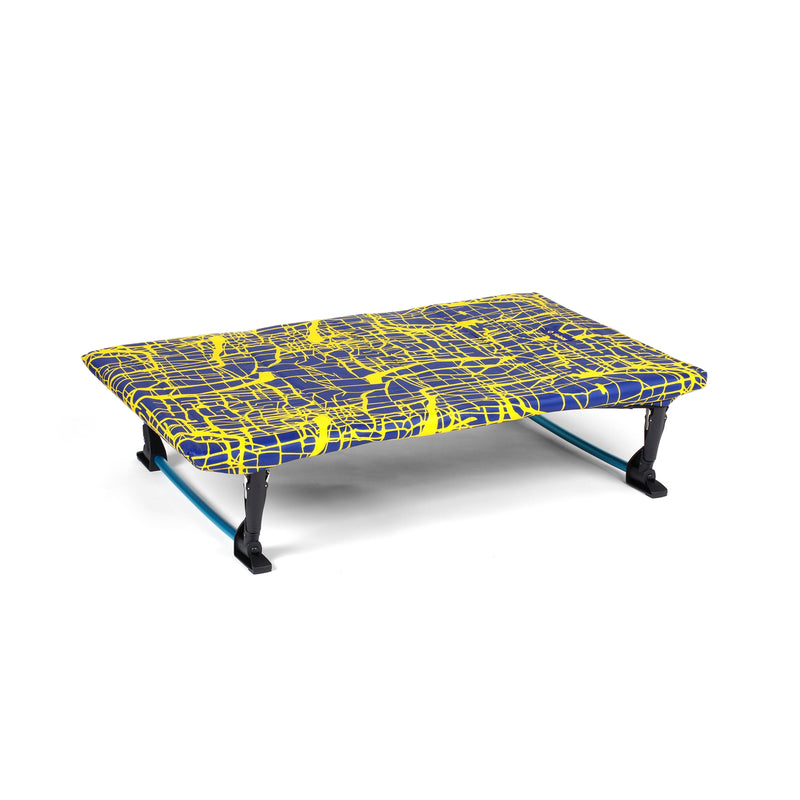 Dog Cot Regular / Black + Flowline