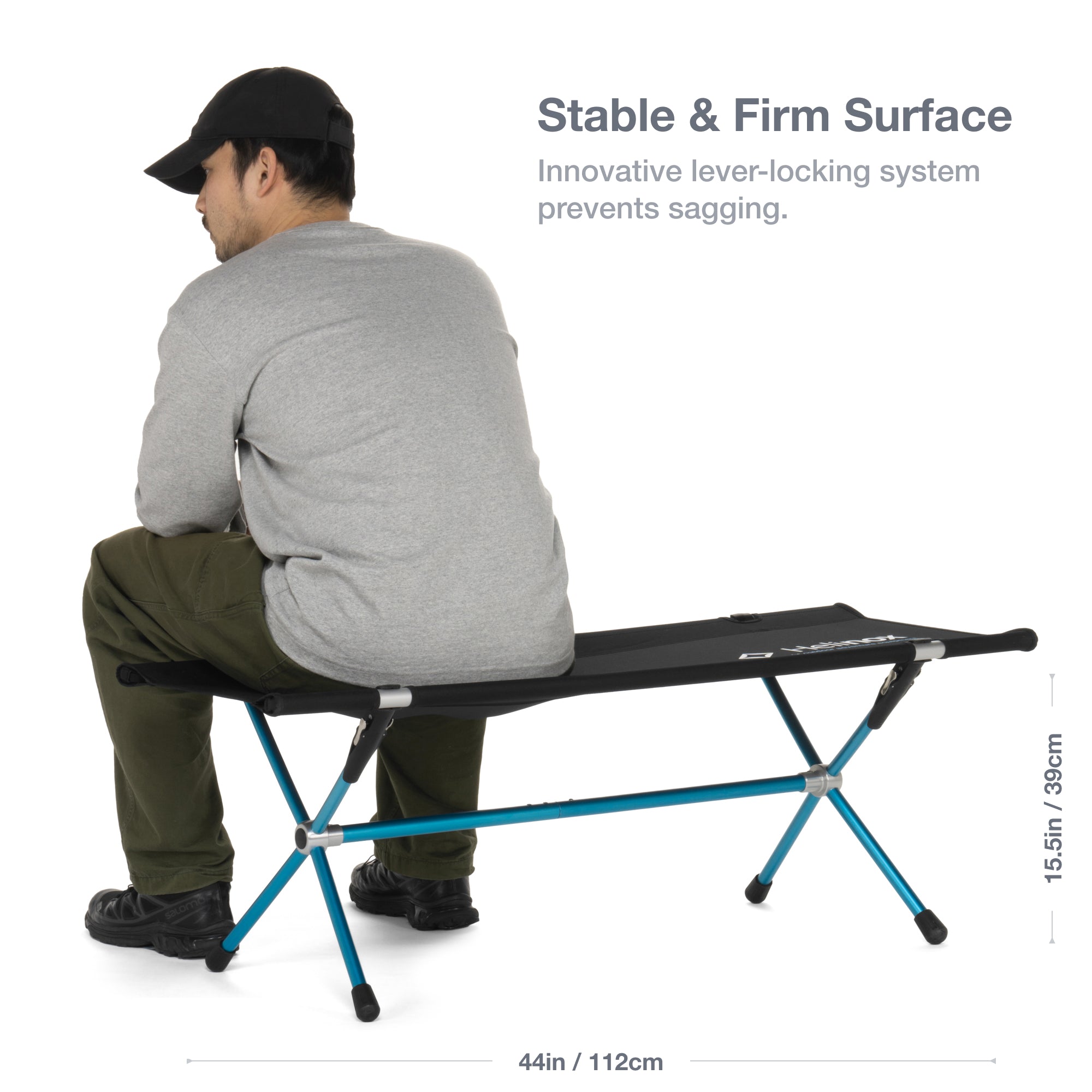 Helinox bench one ブラック Helinox Bench One | Free Shipping & 5 Year Warranty